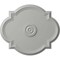 Ekena Millwork Waltz Ceiling Medallion (Fits Canopies up to 5 1/4"), Hand-Painted Frost, 24"W x 20 1/2"H x 1 1/8"P CM24WAFRF - alternate 1